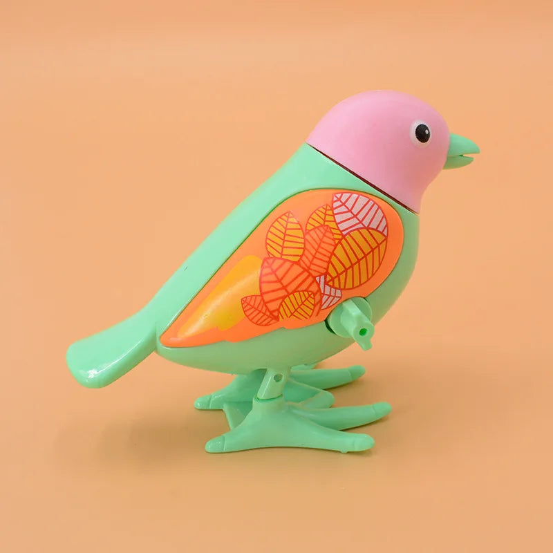 Wind-Up Bird Toy – Jumping Clockwork Animal