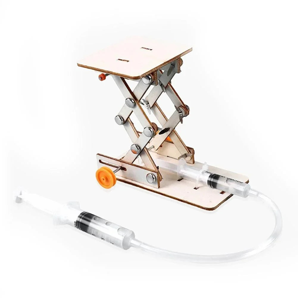 Hydraulic Lift Science Kit – DIY Physics Experiment Model