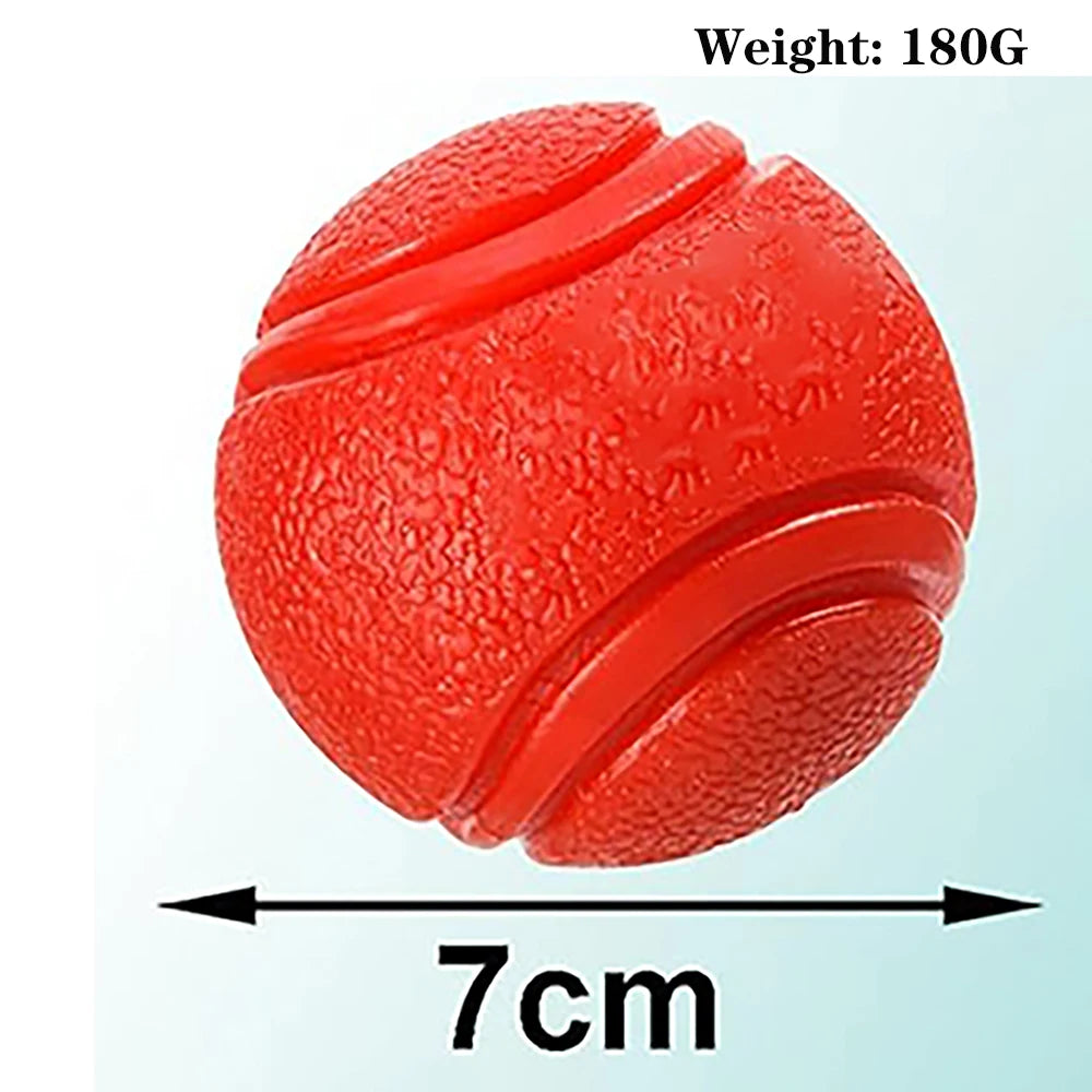 Rubber Dog Toy Ball – Chew-Resistant Pet Training Ball