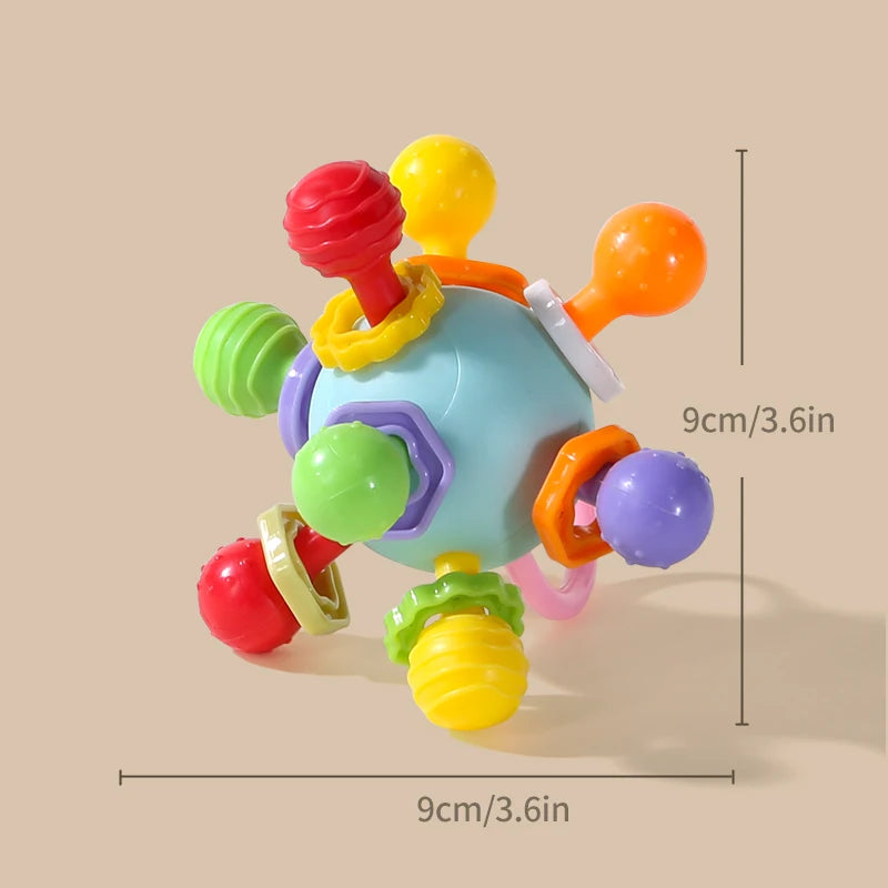 Baby Grasping Ball Toy – Soft Sensory Ball for Infants