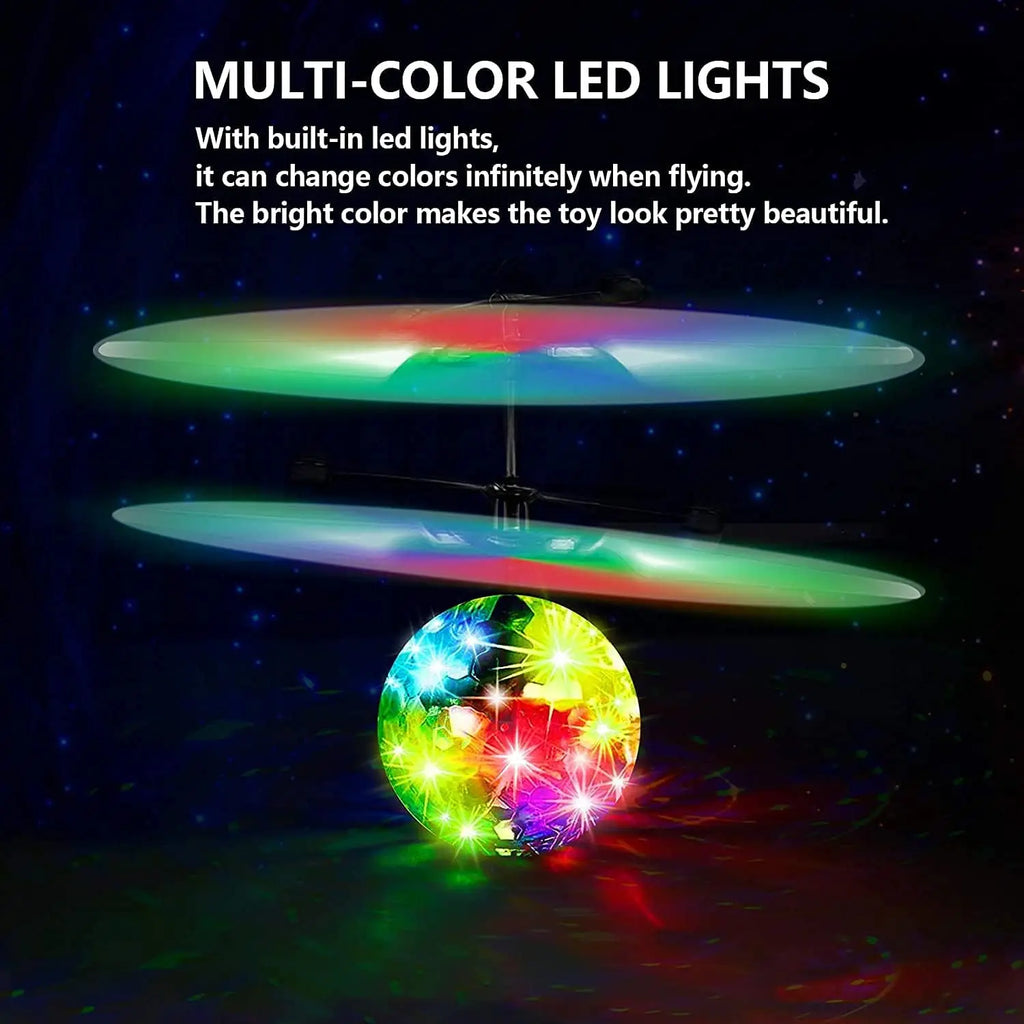 Luminous Induction Gyroscope Toy Colorful Flashing Ball