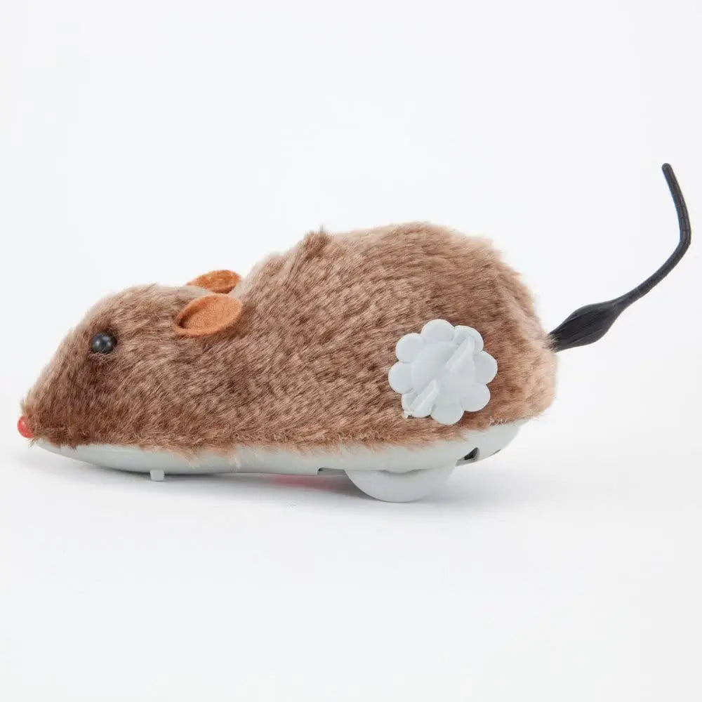 Plush Mouse Cat Toy – Realistic Rat Pet Toy