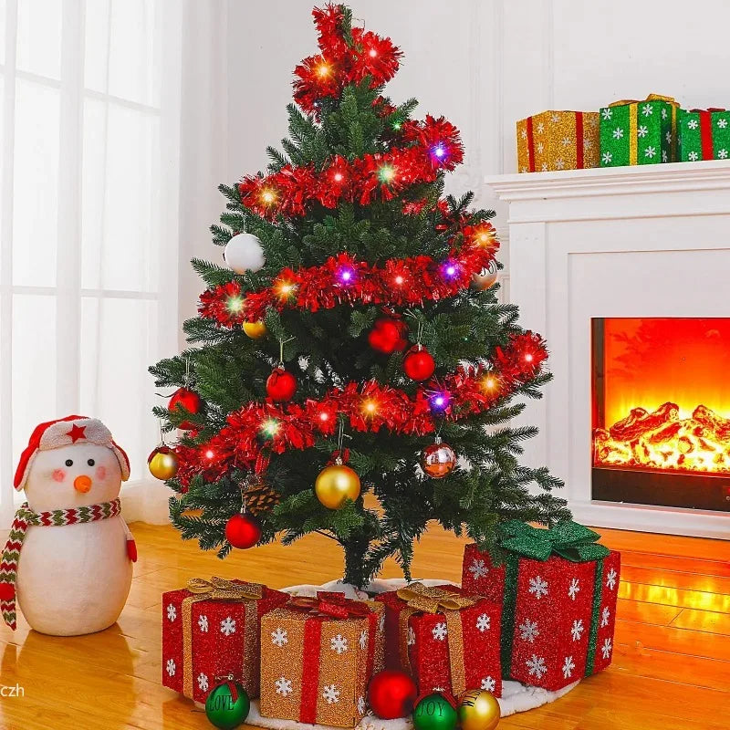 Christmas Tinsel Garland 5M Festive Tree Hanging Decoration