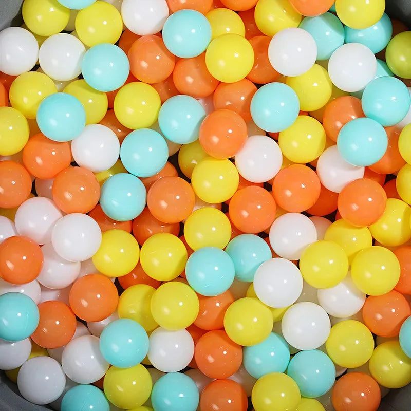 Ball Pit Balls 50 Pack Colorful 5.5cm Plastic Play Balls