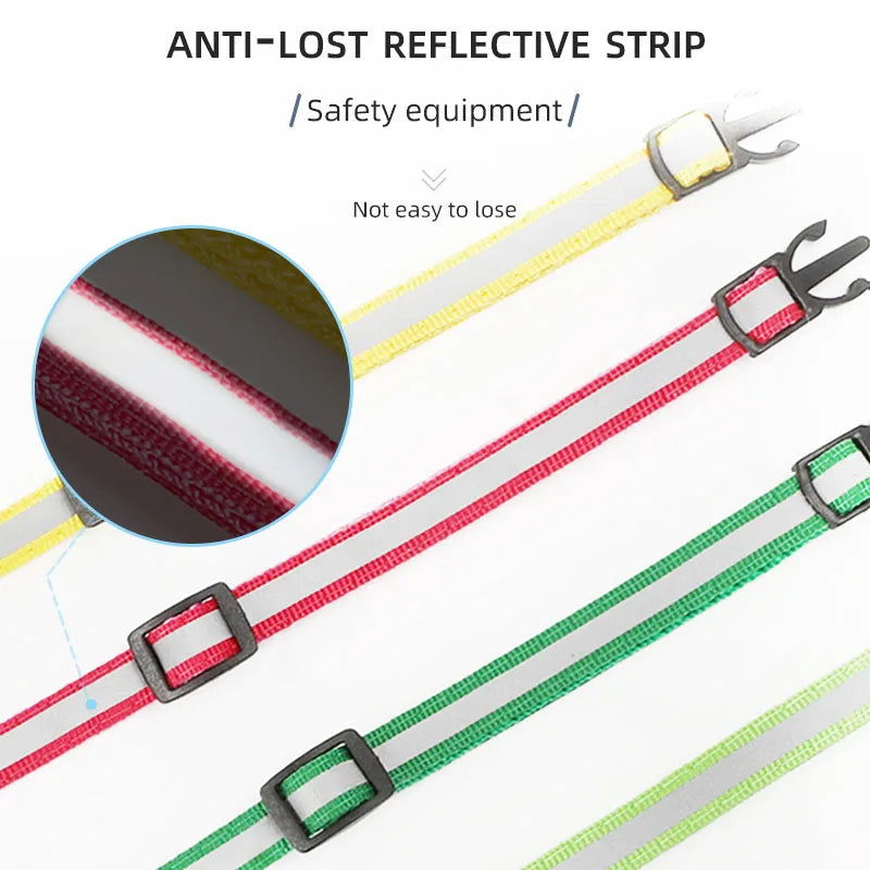 Reflective Cat Collar with Bell – Adjustable Safety Collar