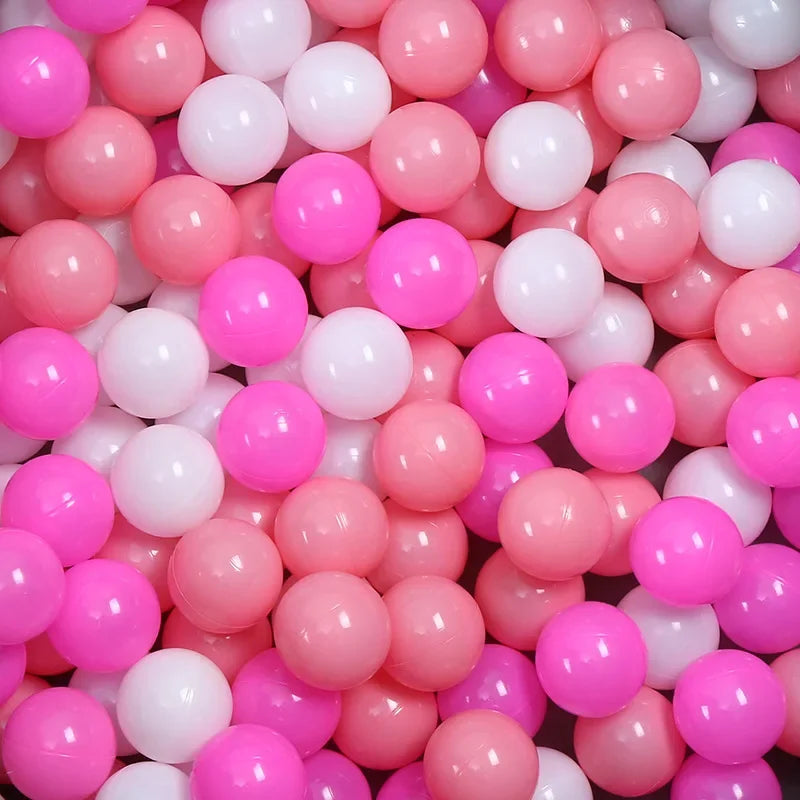 50 Pack Ball Pit Balls – Colorful Plastic Play Balls