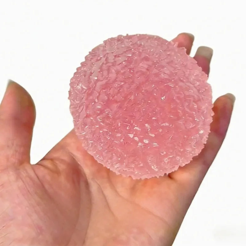 Maltose Squishy Stress Ball Pink Mochi Slow Rebound Fidget