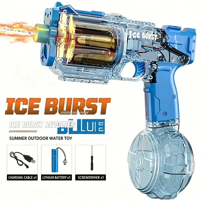 Electric Water Gun Automatic Recoil Water Blaster