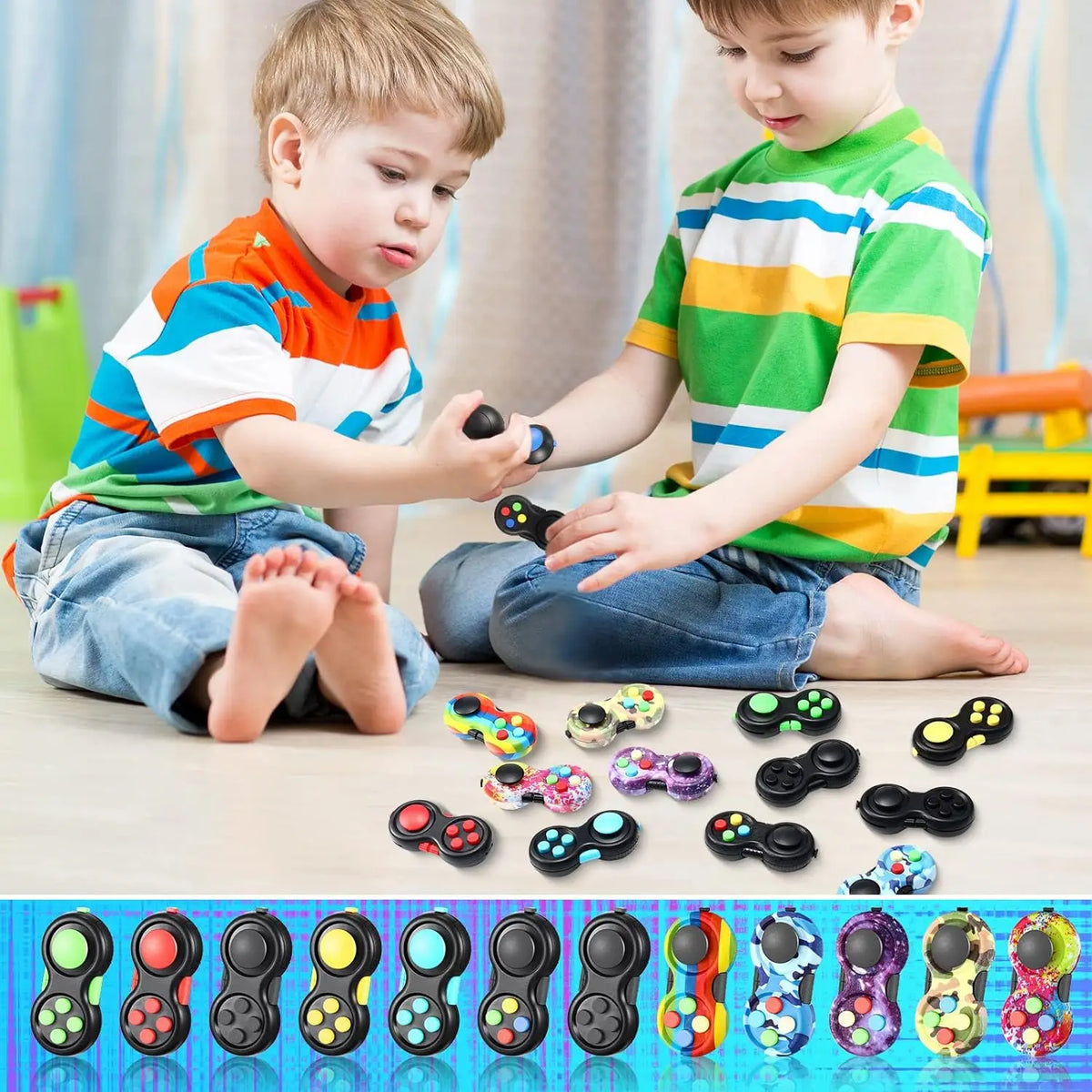 Fidget Pad – Retro Handheld Controller Fidget Toy