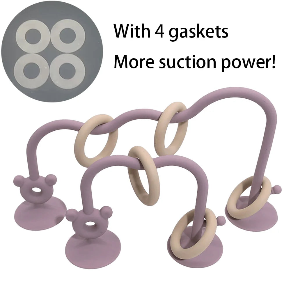 Silicone Sensory Fidget Toy – Bead Activity Game