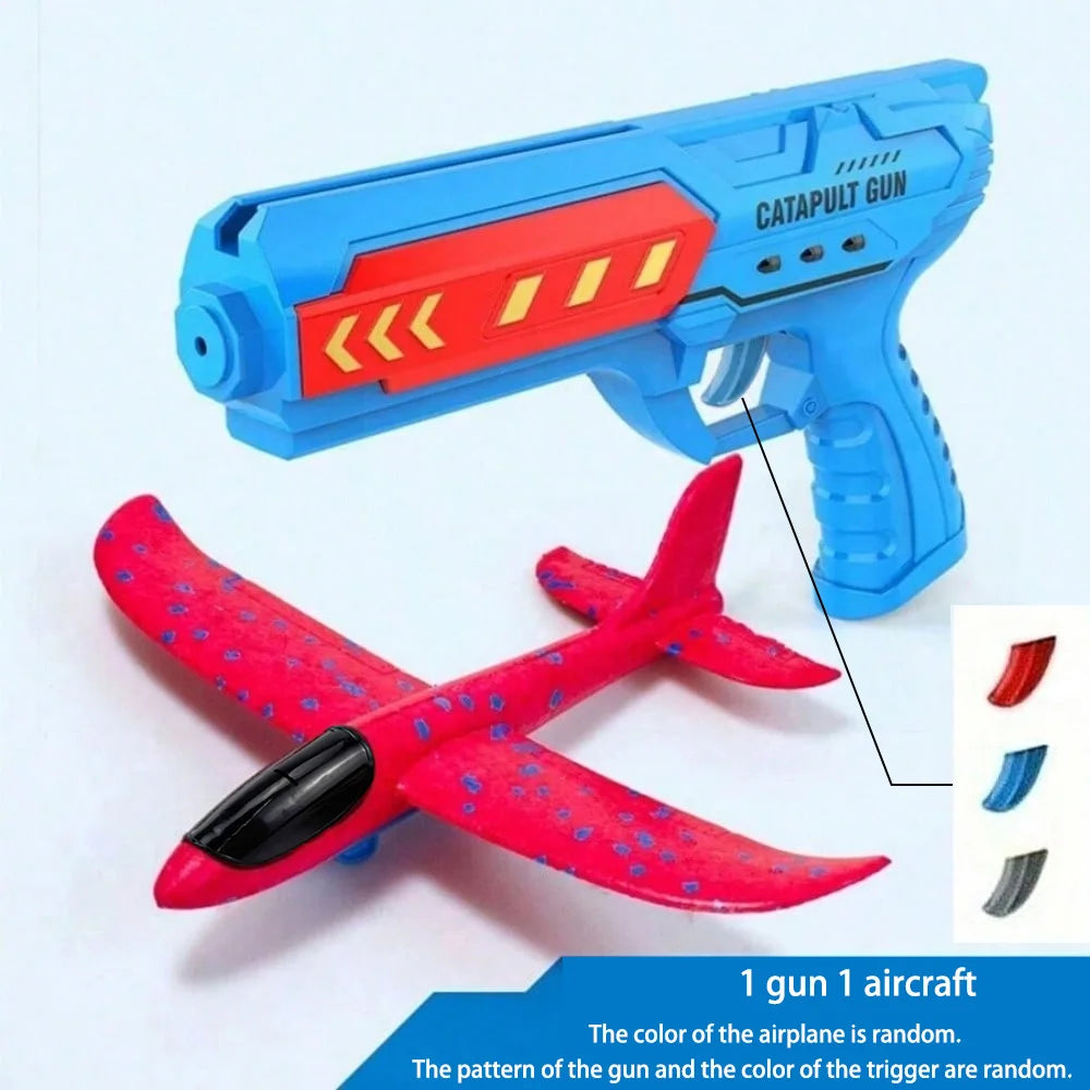 Foam Glider Plane Toy – Catapult Flying Outdoor Toy