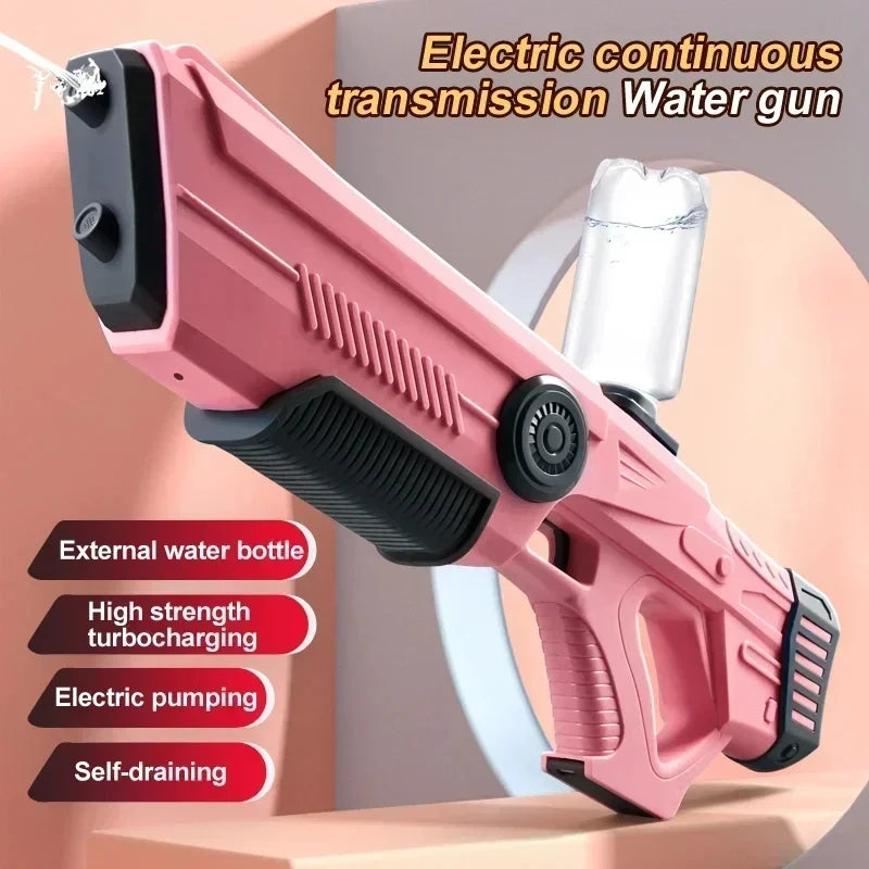 Automatic Electric Water Gun – Rechargeable Outdoor Water Blaster