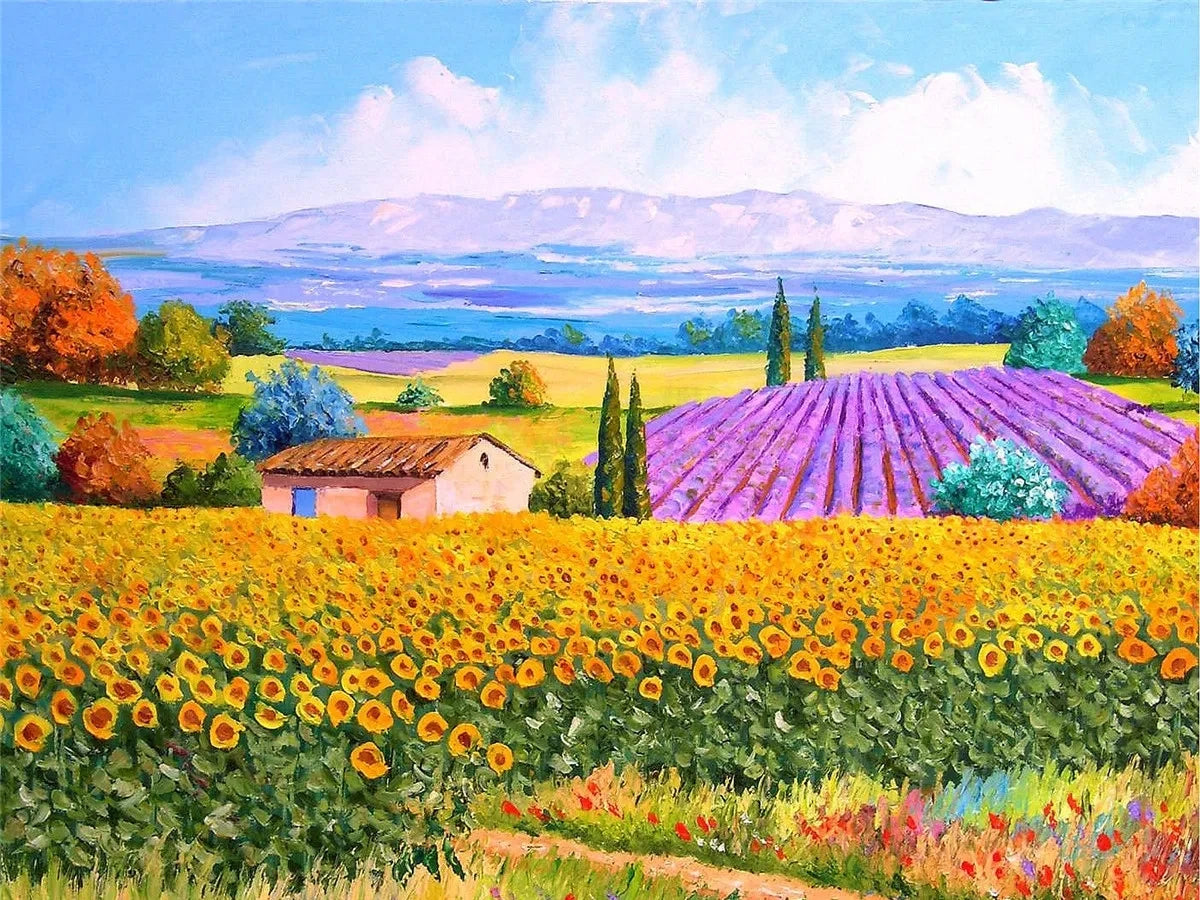 Landscape Jigsaw Puzzle 500 Piece Adult Art Paper Puzzle