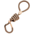 Dog Leash Slip Rope Lead Leash Heavy Duty Braided Rope Adjustable Loop Collar Training Leashes for Small Medium Dogs