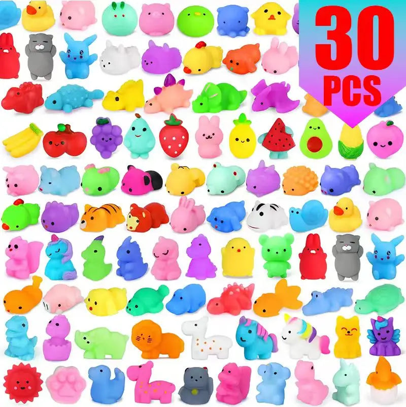 Mini Mochi Squishy Toy Kawaii Animal Fidget Party Favor