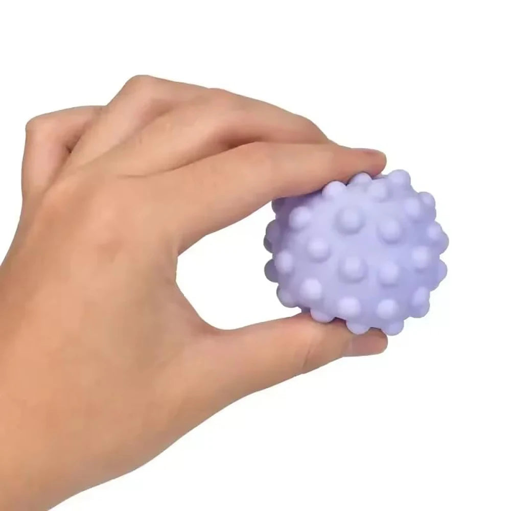 Textured Sensory Balls – 6-Piece Baby Touch Ball Set
