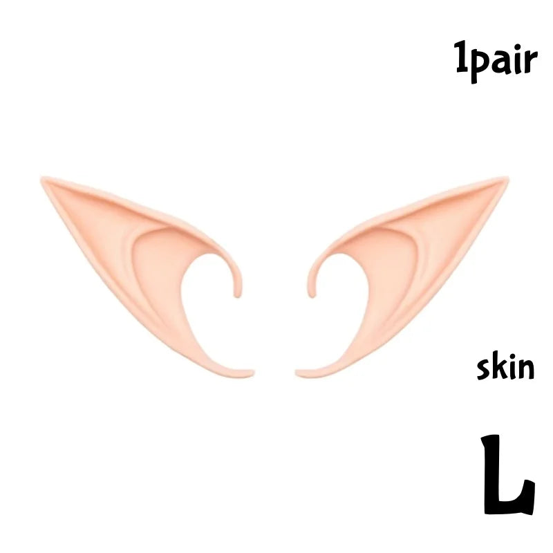 Silicone Elf Ears Costume Accessories for Cosplay & Halloween