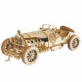 3D Wooden Car Puzzle – DIY Mechanical Model Kit