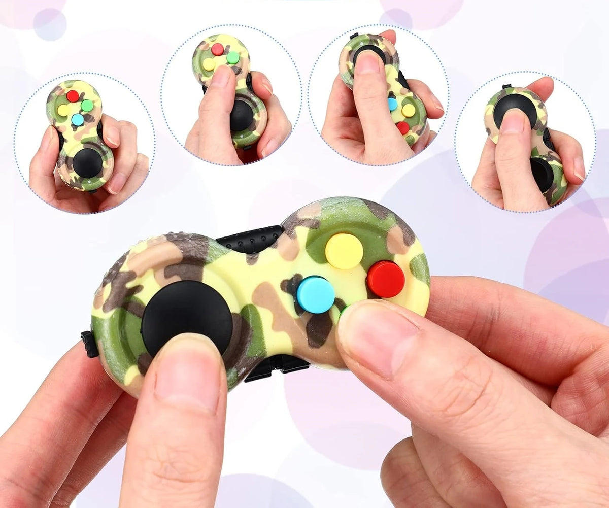 Fidget Pad – Retro Handheld Controller Fidget Toy