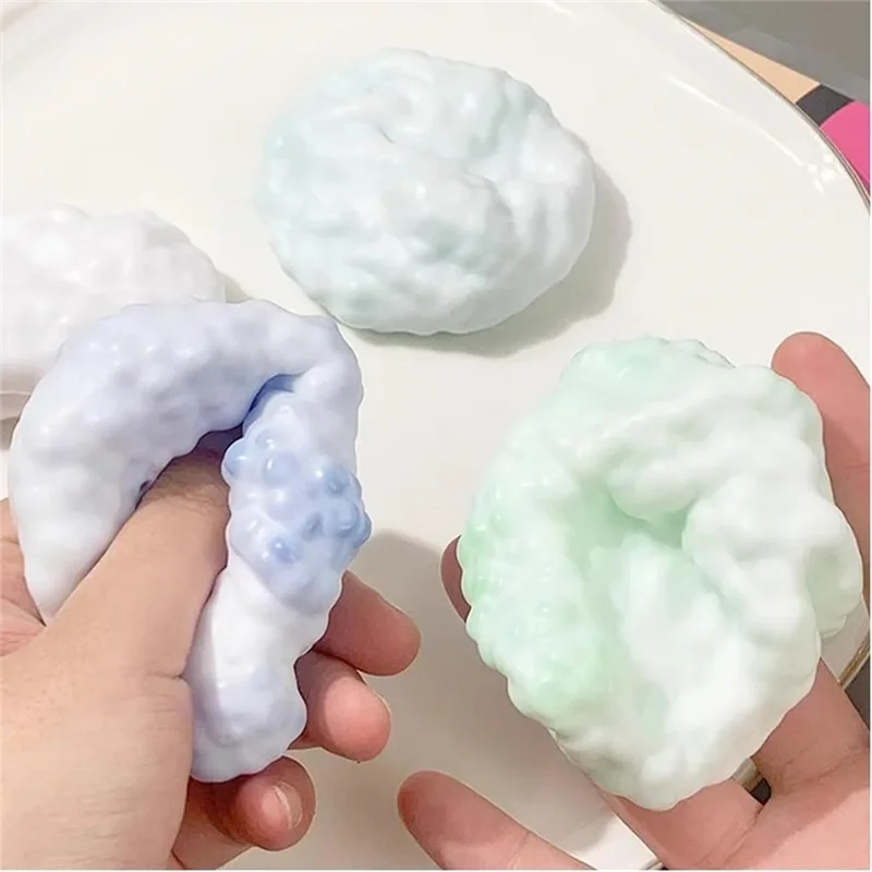 Grape Stress Ball – Vacuum Squishy Noisy Fidget Toy
