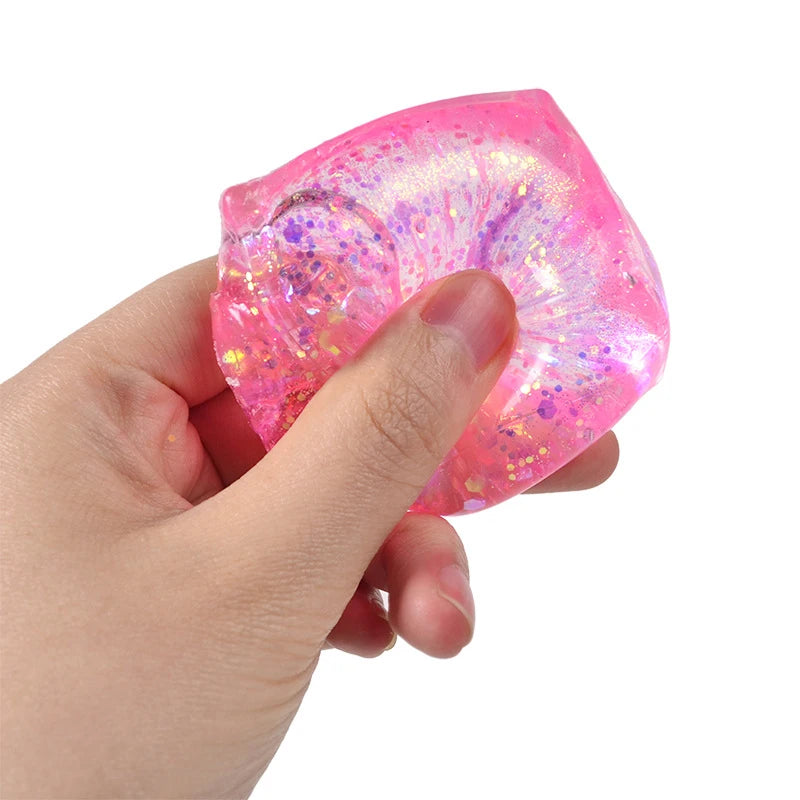Tofu Squishy Stress Relief Toy – Soft Slow-Rebound TPR Block