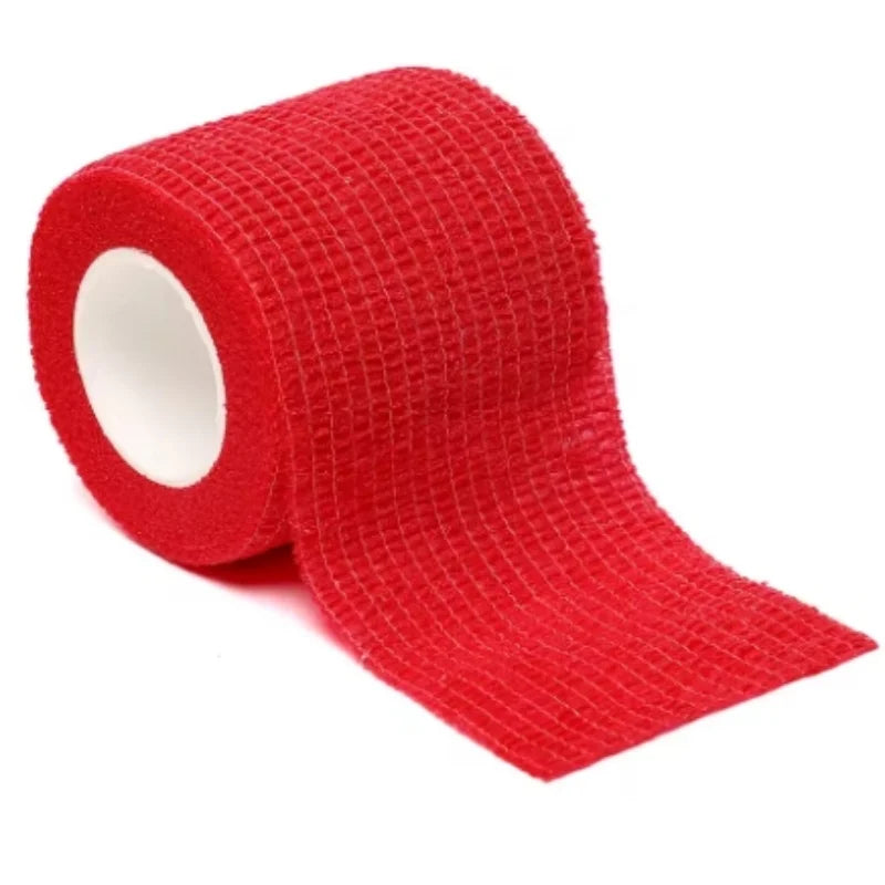 1Pcs 5cm Self-Adhesive Elastic Bandage - Sports Elastic Bandage, Pet Bandage, Protect Wrist, Ankle, Finger and Toe (Multi-Color)