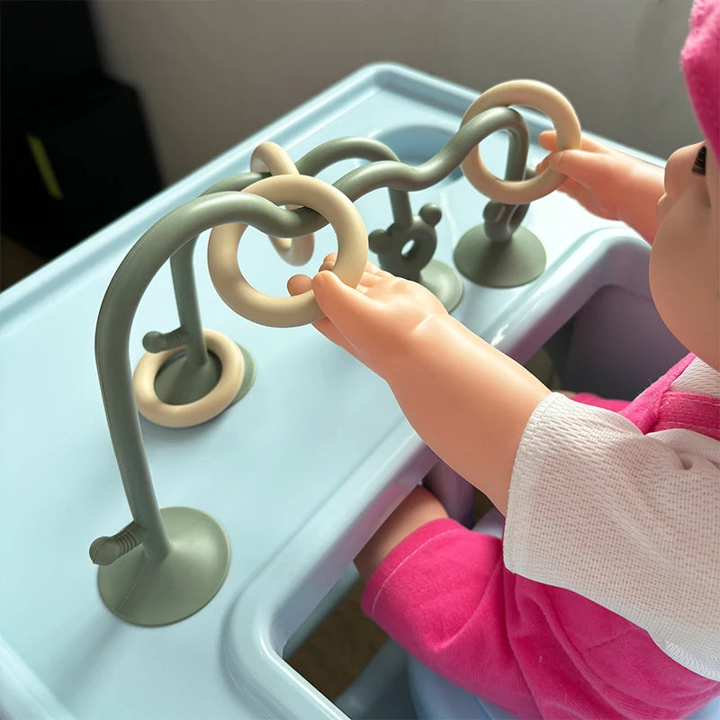 Silicone Sensory Fidget Toy – Bead Activity Game