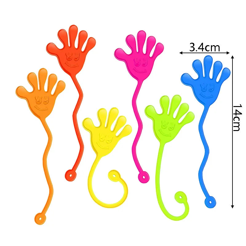 Sticky Hands & Spider Web Toys – Halloween Party Favors