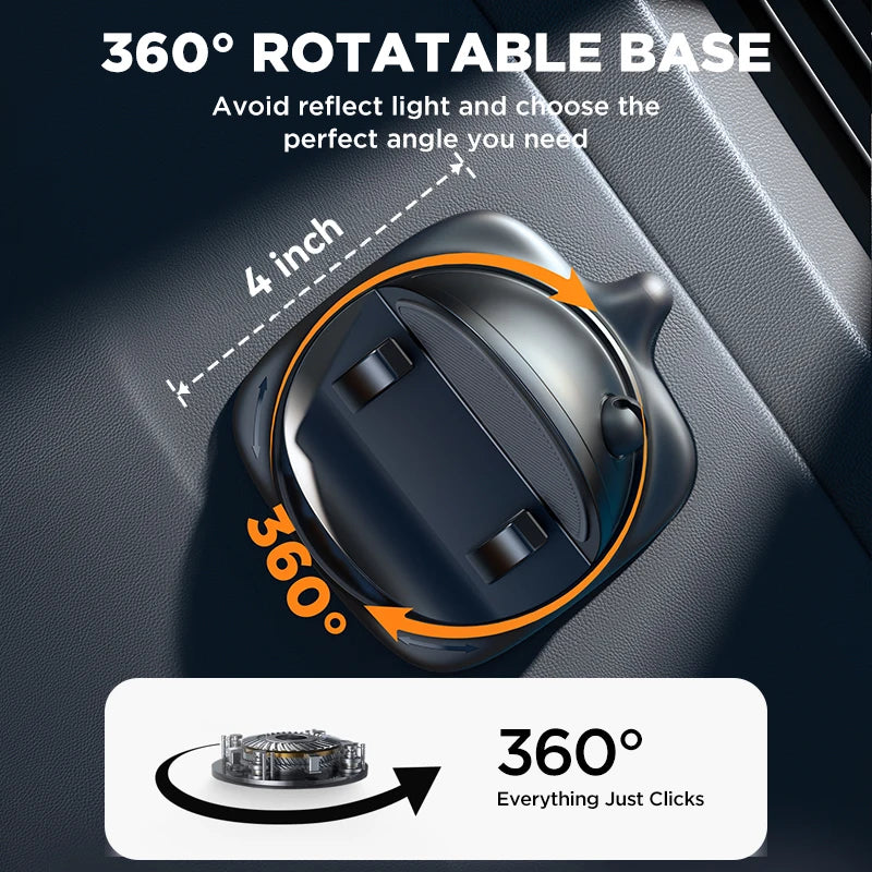 Car Phone Holder – Universal Dashboard Silicone Mount