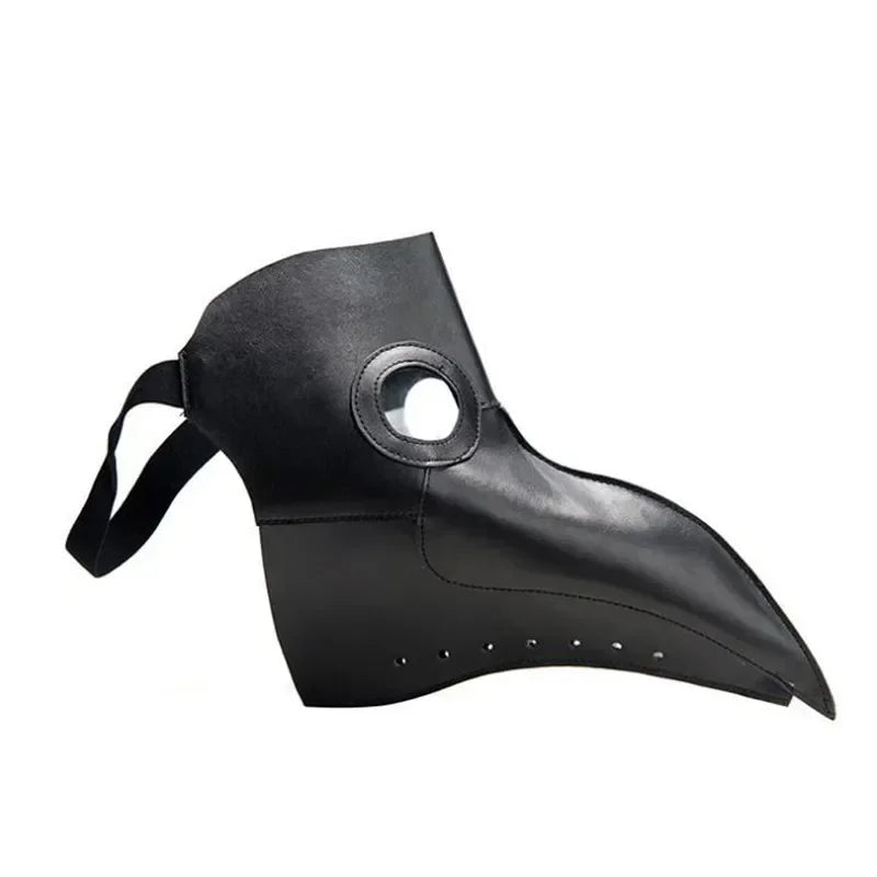 Plague Doctor Mask – Black Steampunk Halloween Costume
