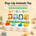 Baby Montessori Sensory Toy – Cute Animal Suction Cup Spinner