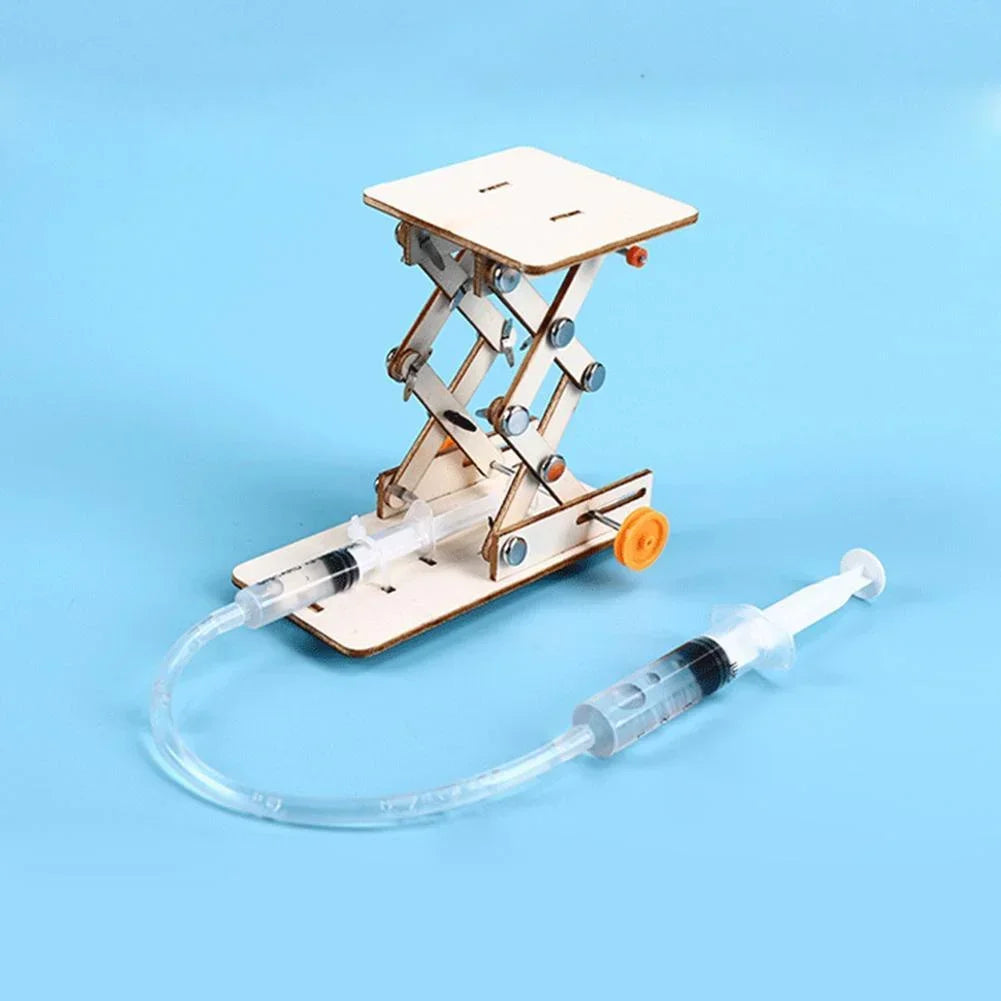 Hydraulic Lift Science Kit – DIY Physics Experiment Model