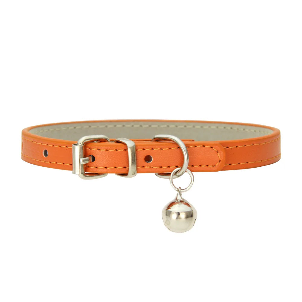PU Leather Dog Collar – Pet Collar with Matching Leash