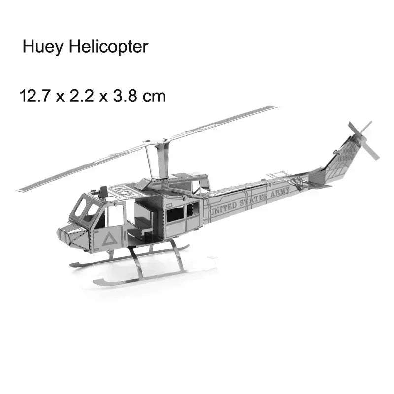 3D Metal Puzzle – DIY Alloy Model Assembly Kit