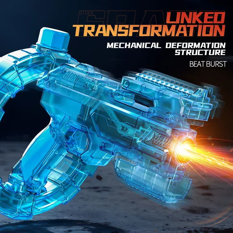 Electric LED Water Gun 400ml Automatic Water Blaster