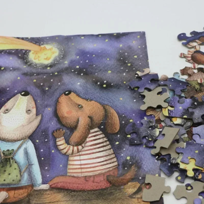 Animal Jigsaw Puzzle 100 Piece Paper Puzzle for Adults