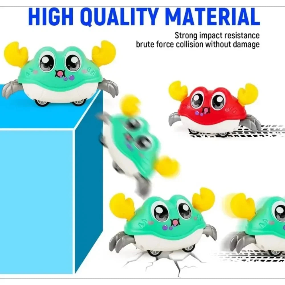 Crawling Crab Toy – Moving Cartoon Animal Playmate