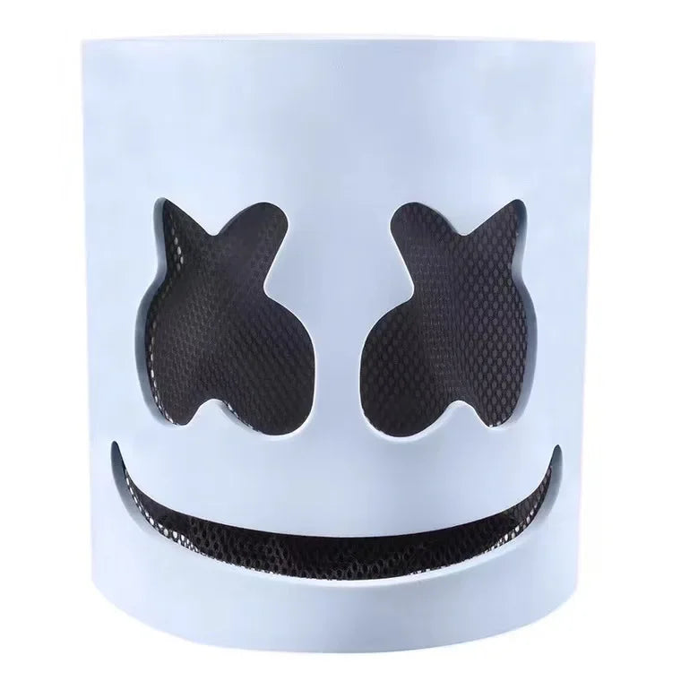 LED Halloween Mask – Light-Up DJ Costume Helmet