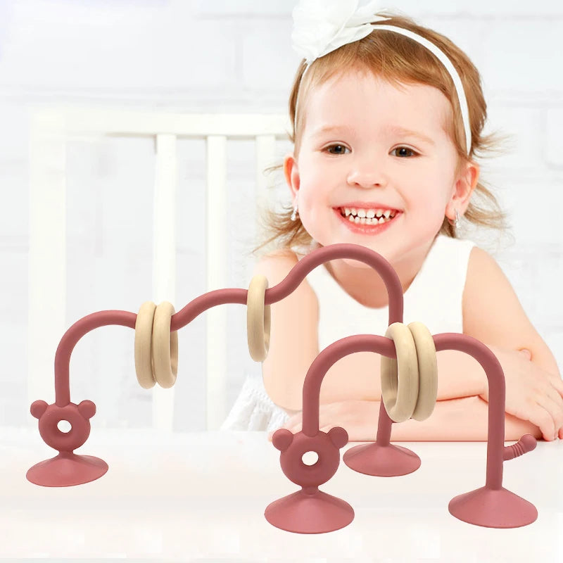 Silicone Sensory Fidget Toy – Bead Activity Game