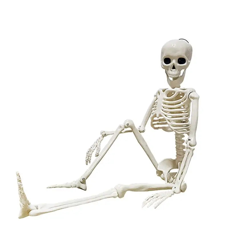 Movable Halloween Skeleton – Skull and Bones Decoration
