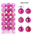 Christmas Ball Ornaments 24/36 Pcs Christmas Tree Decoration Set