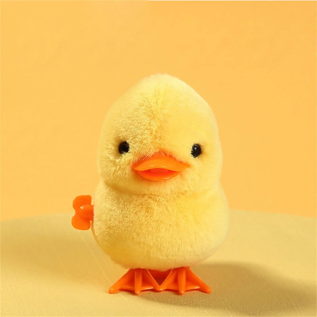 1pc Jumping Chicken Duck Toy, Simulation Plush Jumping Duck Interactive Toy, Small Animal, Birthday Gift
