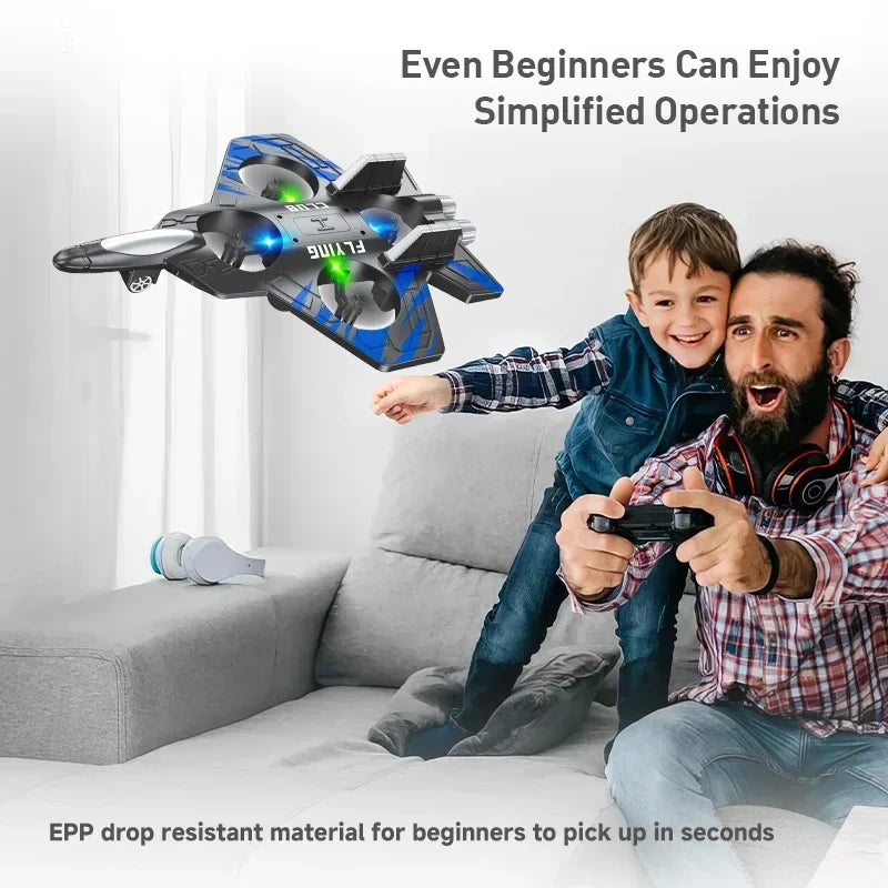 Remote Control Foam Airplane – Beginner RC Plane Toy