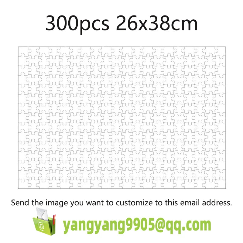 Custom Jigsaw Puzzle Personalized Photo DIY Wooden Puzzle