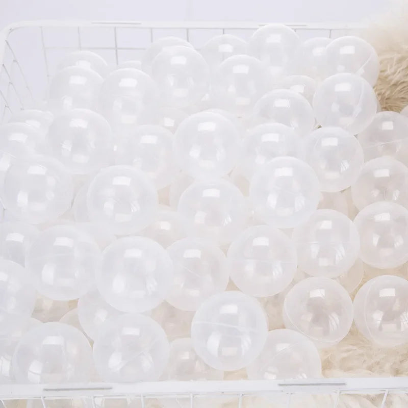 50 Pack Ball Pit Balls – Colorful Plastic Play Balls