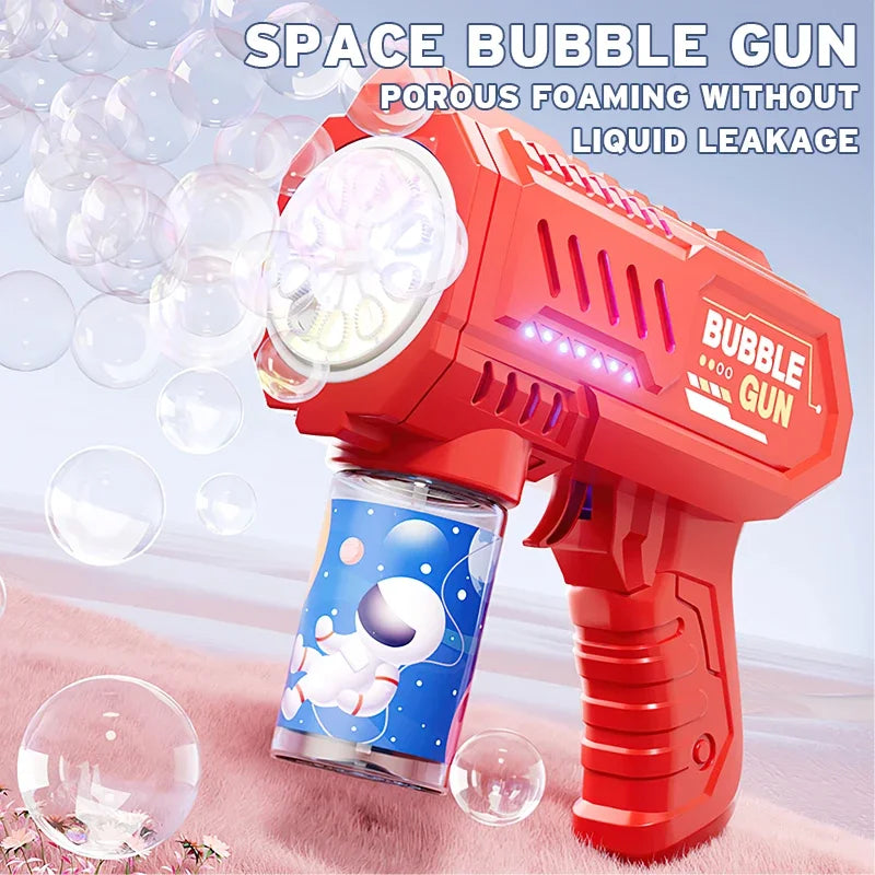 Automatic Bubble Gun – Glowing Bubble Machine Toy
