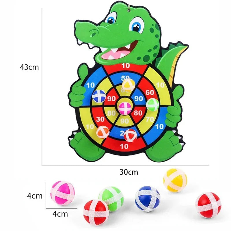 Sticky Ball Dart Board – Kids Indoor Target Game
