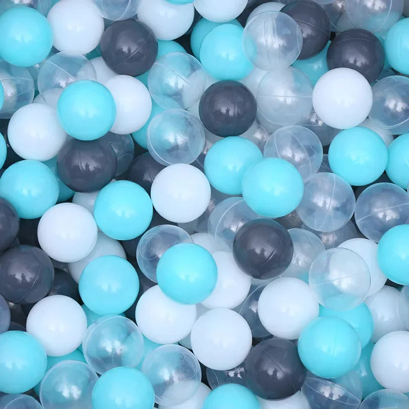 50 Pack Ball Pit Balls – Colorful Plastic Play Balls