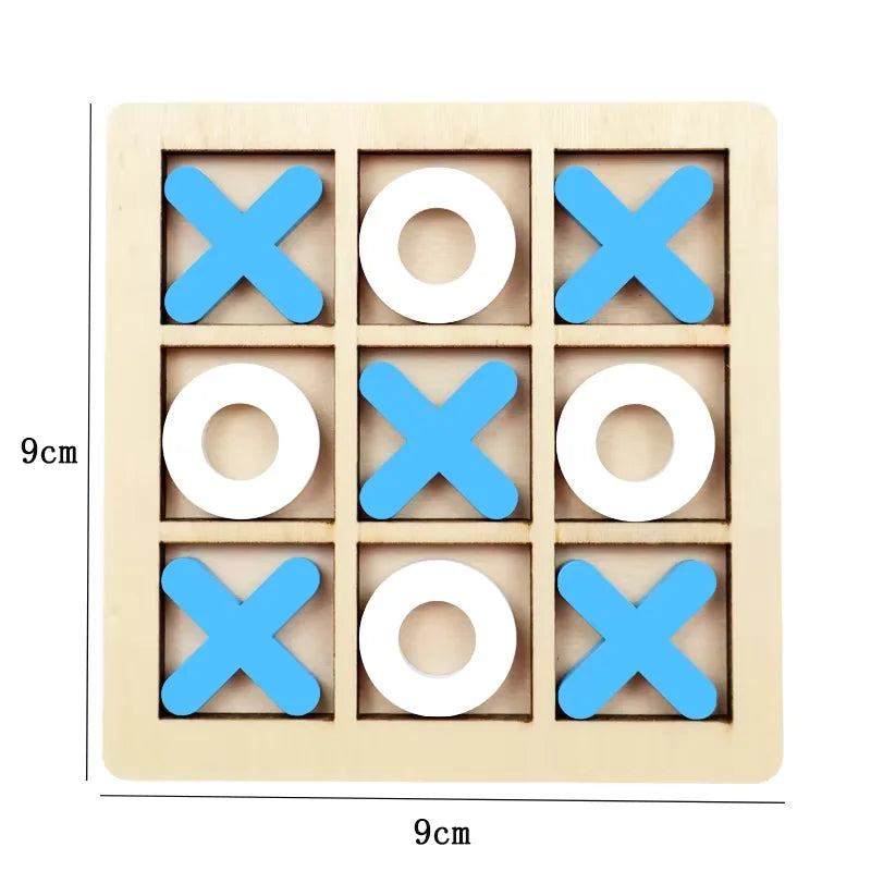 Wooden Mini Chess Game – Kids Strategy Puzzle Toy