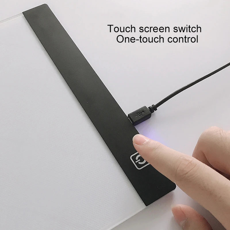 LED Tracing Drawing Board – 3-Level Dimmable Light Pad